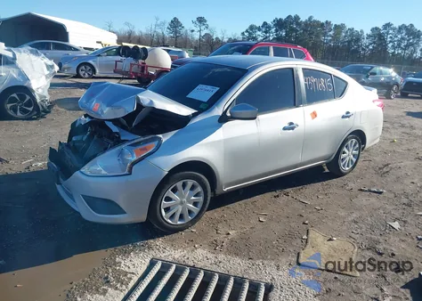 2019 Nissan Versa 1.6 Sv from USA, damaged, VIN 3N1CN7AP4KL827107